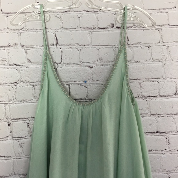 NWT Free People Amor Amor Maxi Slip XL Dusty Sage - Picture 6 of 12